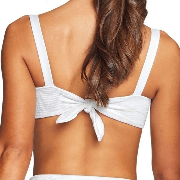 NWT Vitamin A Nico Bikini Top in Light Blue EcoTex - Picture 6 of 6